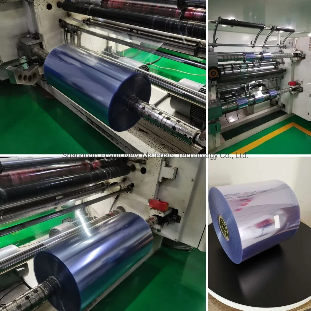 Glossy/Matt PVC Plastic Roll for Thermoforming PVC Plastic Transparent Clear Sheet Rigid PVC Film Roll