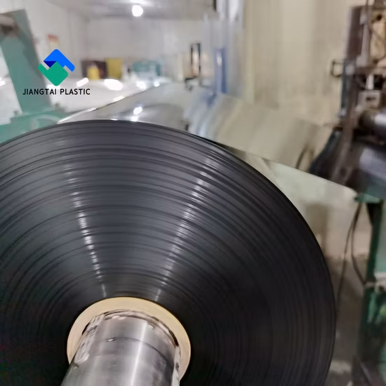 Jiangtai 0.4 ミリメートル硬質不透明マットブラック PVC プラスチックシート形成用